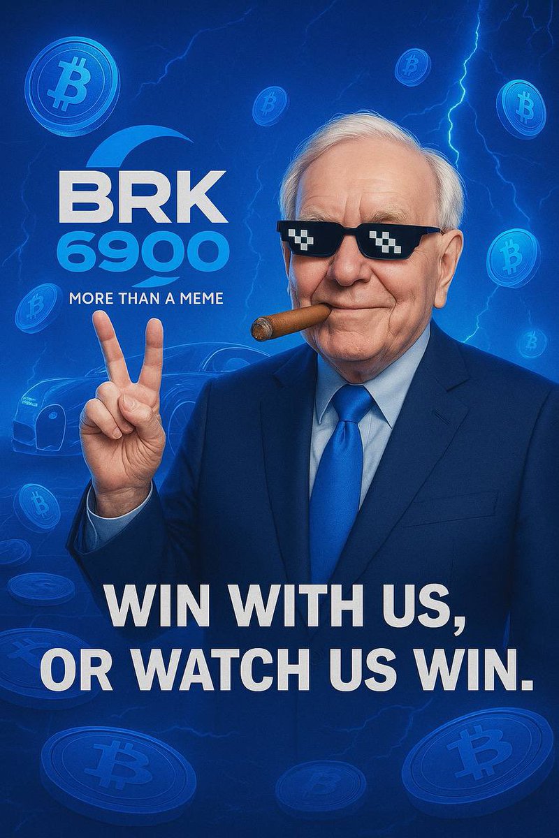 BRK6900MEME's tweet photo. GM Crypto World #GM #crypto https://t.co/E38LbxNrrt