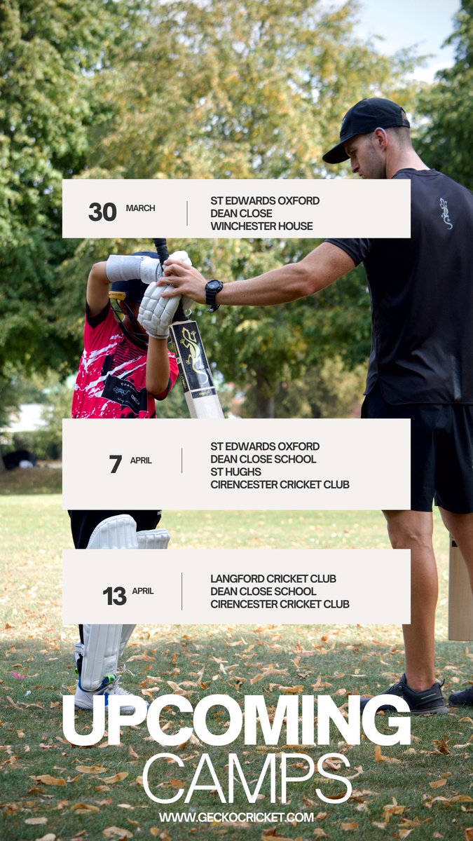 GECKO Cricket tweet media