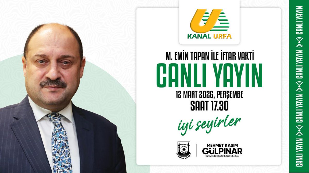 Şanlıurfa Büyükşehir 🇹🇷 tweet media