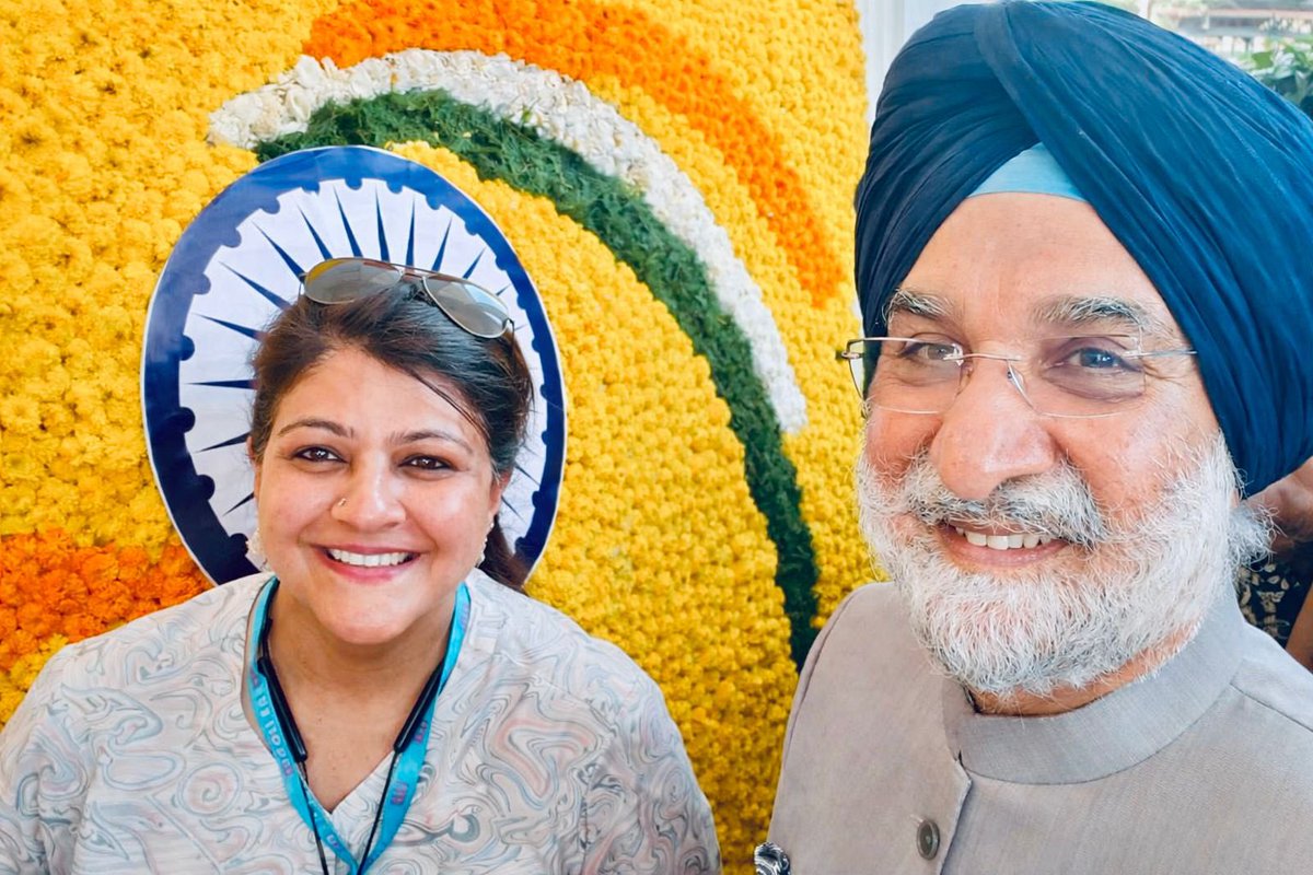 Delhi gets its new LG. <a href="/SandhuTaranjitS/">Taranjit Singh Sandhu</a> takes charge. He is the 23rd LG of Delhi . <a href="/LtGovDelhi/">LG Delhi</a> <a href="/oldsaltshaker/">Who Cares</a>