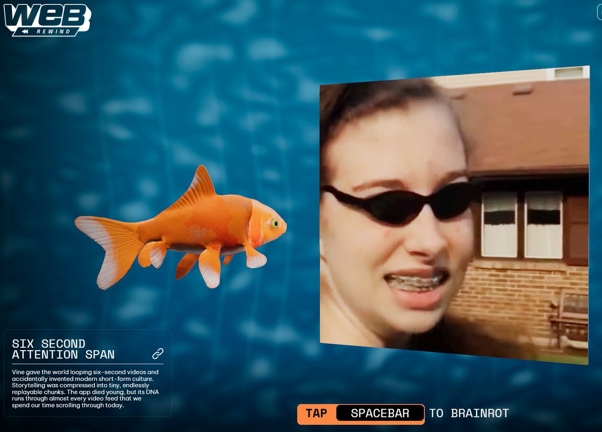 Opera made a Web Rewind... 

going back through history... such a nostalgia hit..