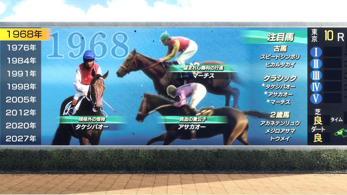 「ウイニングポスト」公式@最新作『ウイポ10 2026』発売決定! tweet media