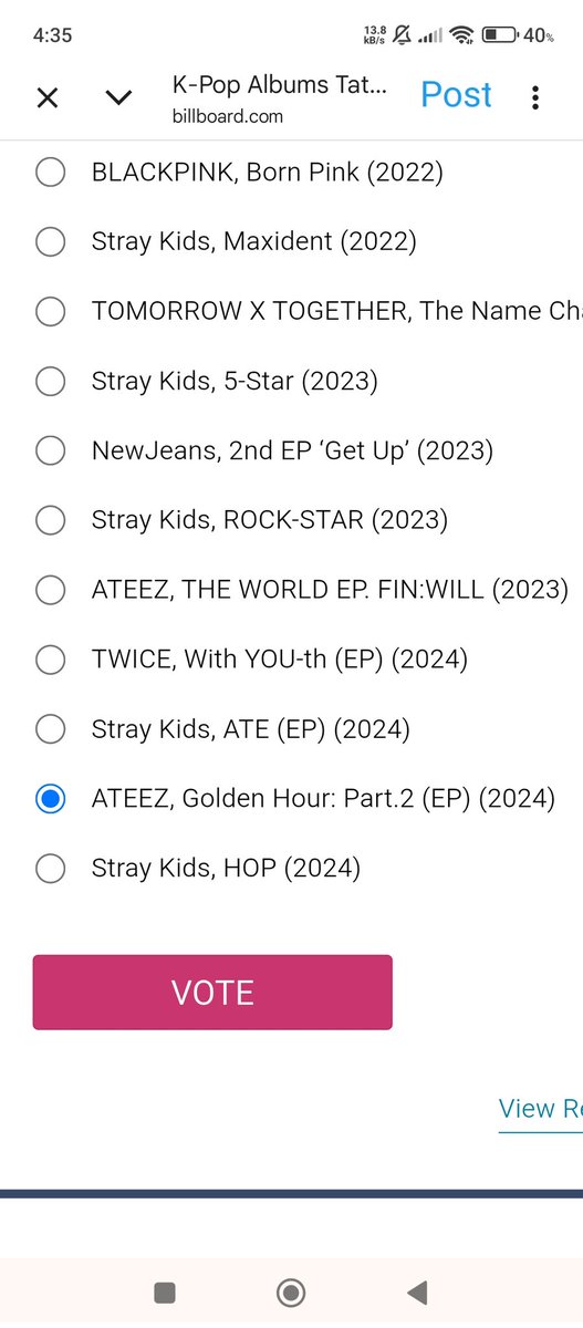 Vote ATINY!!!!!!!!!! 
Let's gooooooooo 🔥🔥🔥🔥