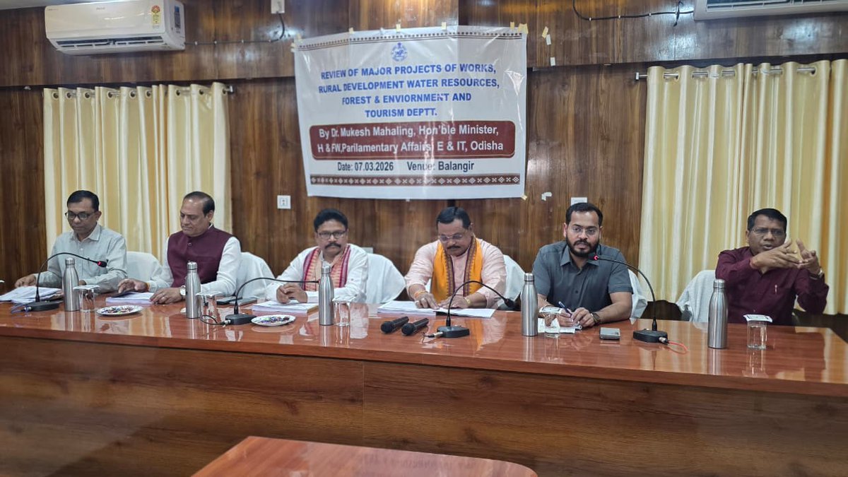 Collector & DM, Balangir tweet media