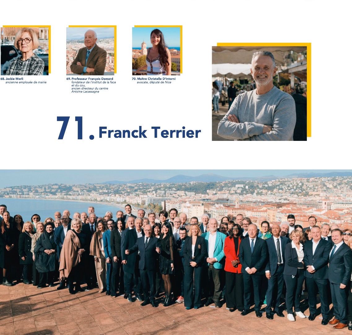 eciotti's tweet photo. 71 noms et 71 visages de Nice avec une seule ambition : servir les Niçoises et les Niçois !

Le meilleur est à venir ! https://t.co/Ty1VcjBdf4