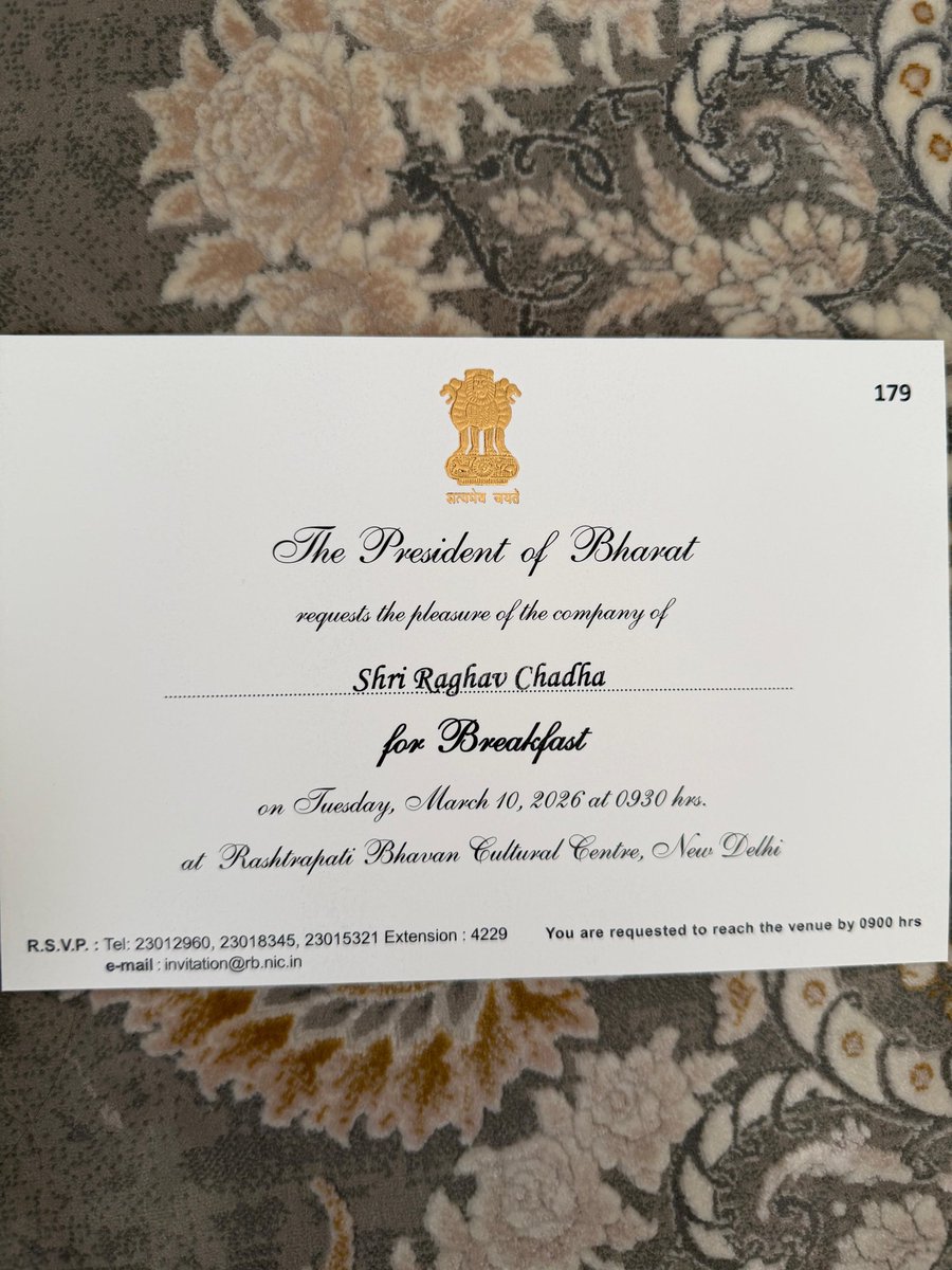 Raghav Chadha tweet media