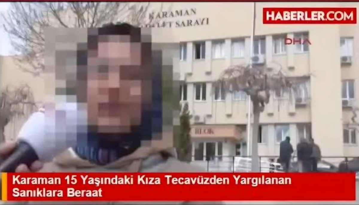 Karaman’da 15 yaşındaki Z.C.’ye tecavüz eden 8 şüpheli “ilişkide rıza olduğu” gerekçesiyle beraat verildi. 
Mahkemede kendini ifade edemeyen Z.C.’nin davanın hakimine bir mektup yazdığı ortaya çıktı. 

Mektup şöyle:
“Hâkim amca ben yaşadıklarımı utandığım için bir de polisler ve