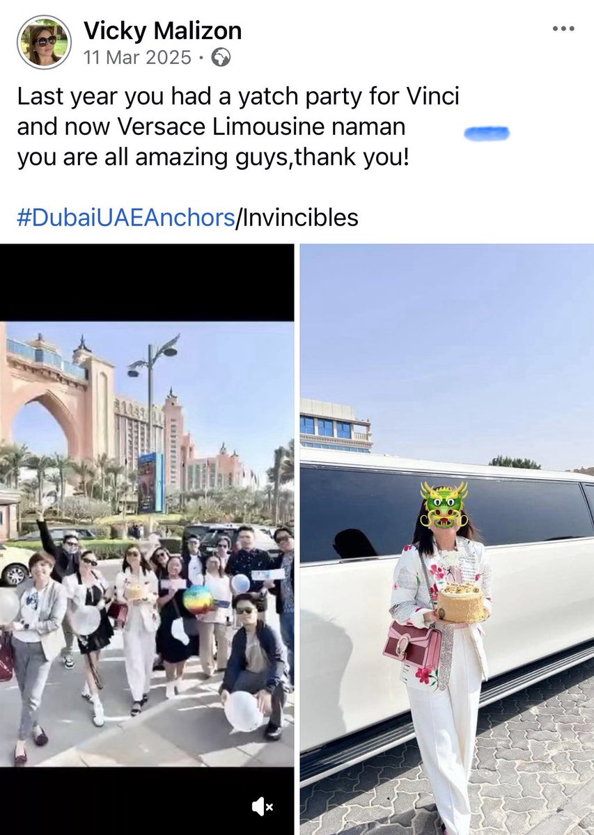 GabrielleH7N's tweet photo. Happy birthday our Vinci!

Please know that we will never get tired of celebrating you.

We love you always.

From your Momi Doc, Invinci Mama T and UAE Anchors💙

Limousine Birthday Party 2025

#VINCI
@HORI7ONofficial @HORI7ON_twt https://t.co/Zwt3osQHEP