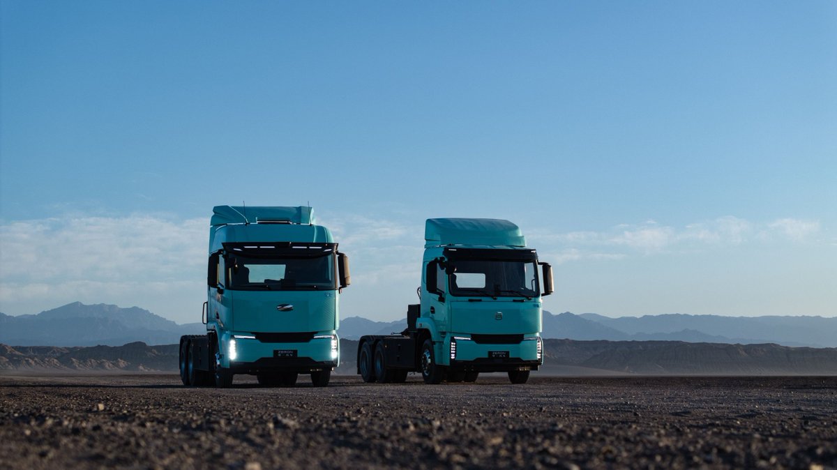 thePandaily's tweet image. ⚡ 1.2 billion RMB. 5,000 trucks by 2026. Zero One Automotive is going all-in on becoming the Tesla of heavy trucks. The highway is about to get smart. #ElectricTrucks #SmartLogistics