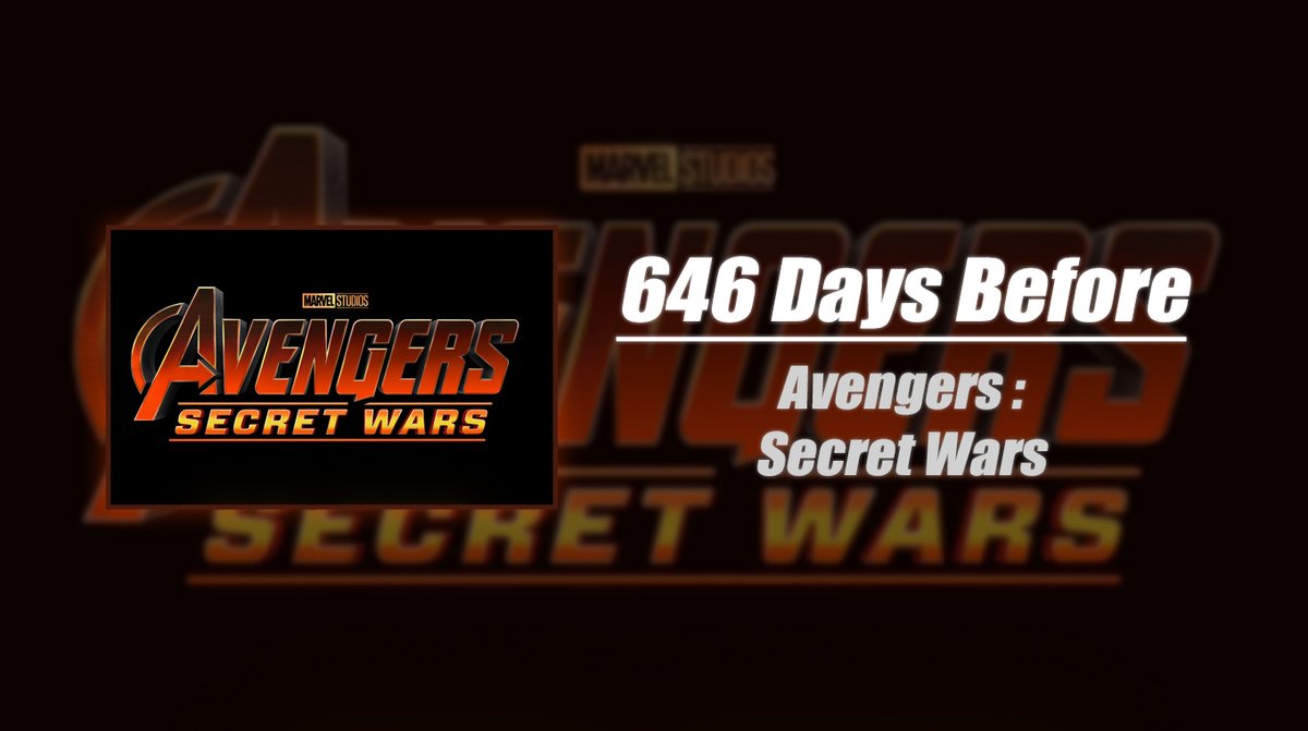 646 days before #AvengersSecretWars
