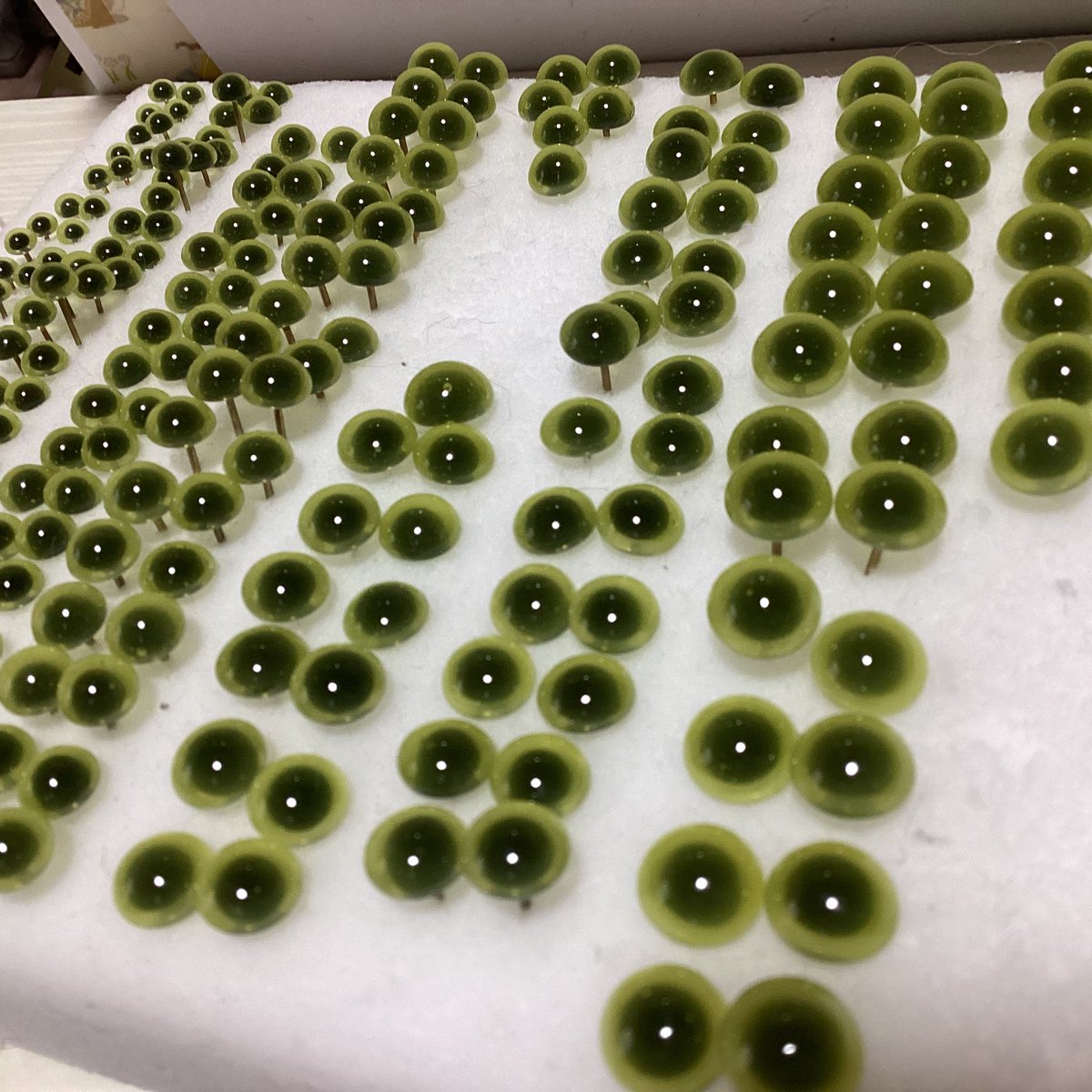 DT5、在庫出来ました。4〜9mmまで。ガラス廃盤であと一回これだけ作れる量しかありません。