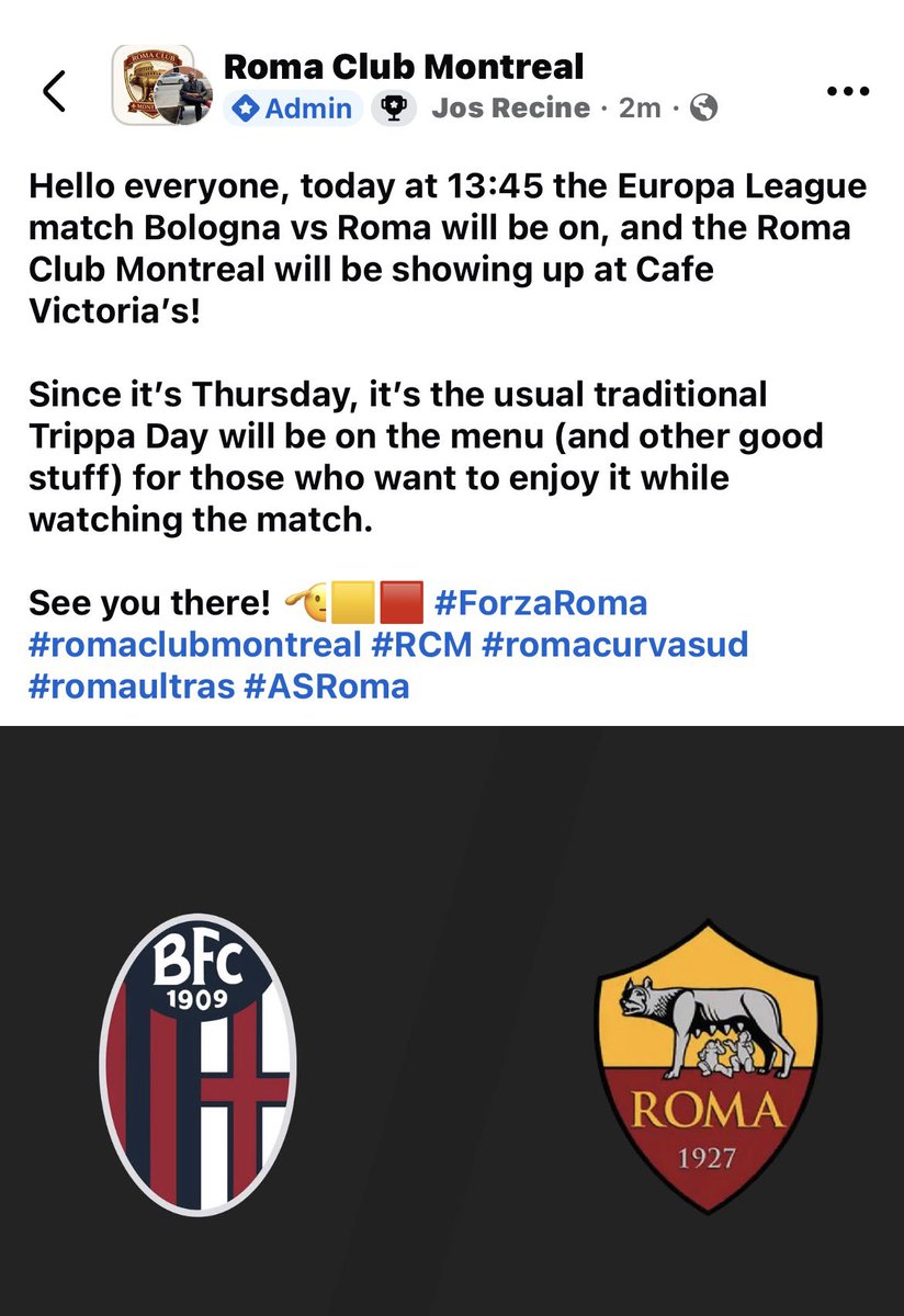 For today’s Europa League game..,