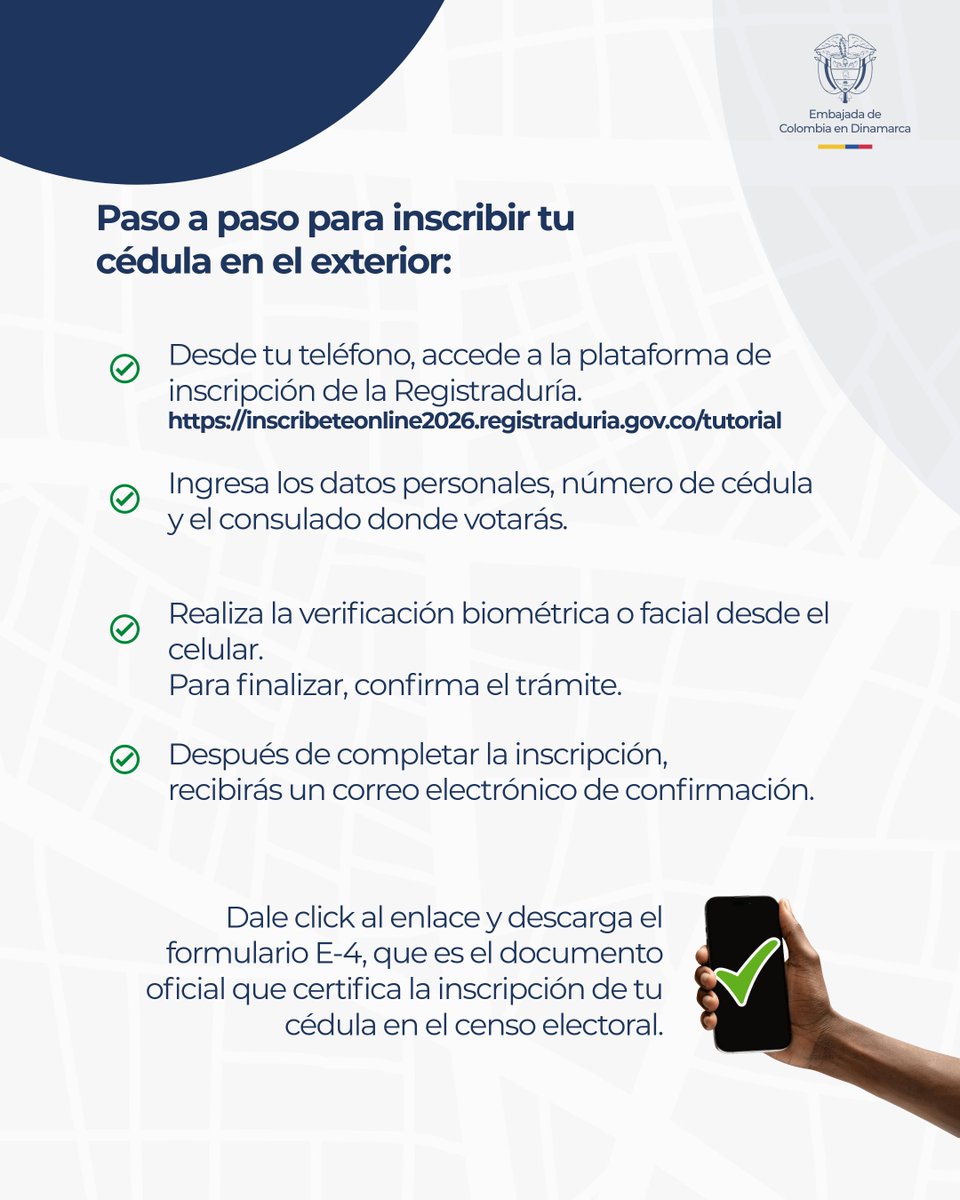 Embajada de Colombia en Dinamarca tweet media