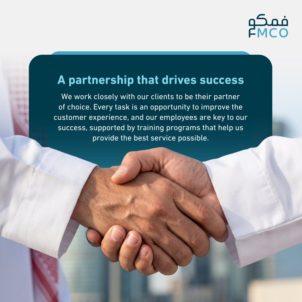 fmcoksa's tweet image. Real partnership is measured by customer experience. We work side by side to keep sites ready and experiences seamless.

#FMCO #FacilitiesManagement #OperationalExcellence