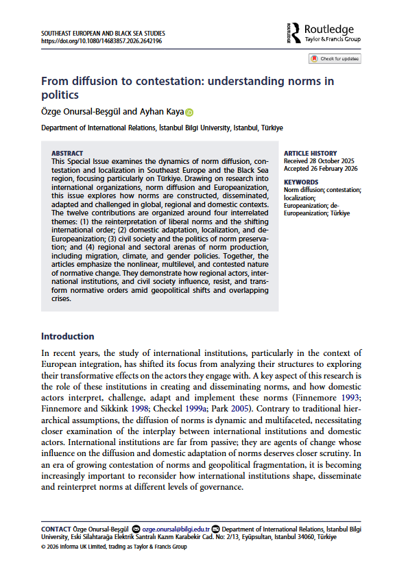 BİLGİ European Institute tweet media