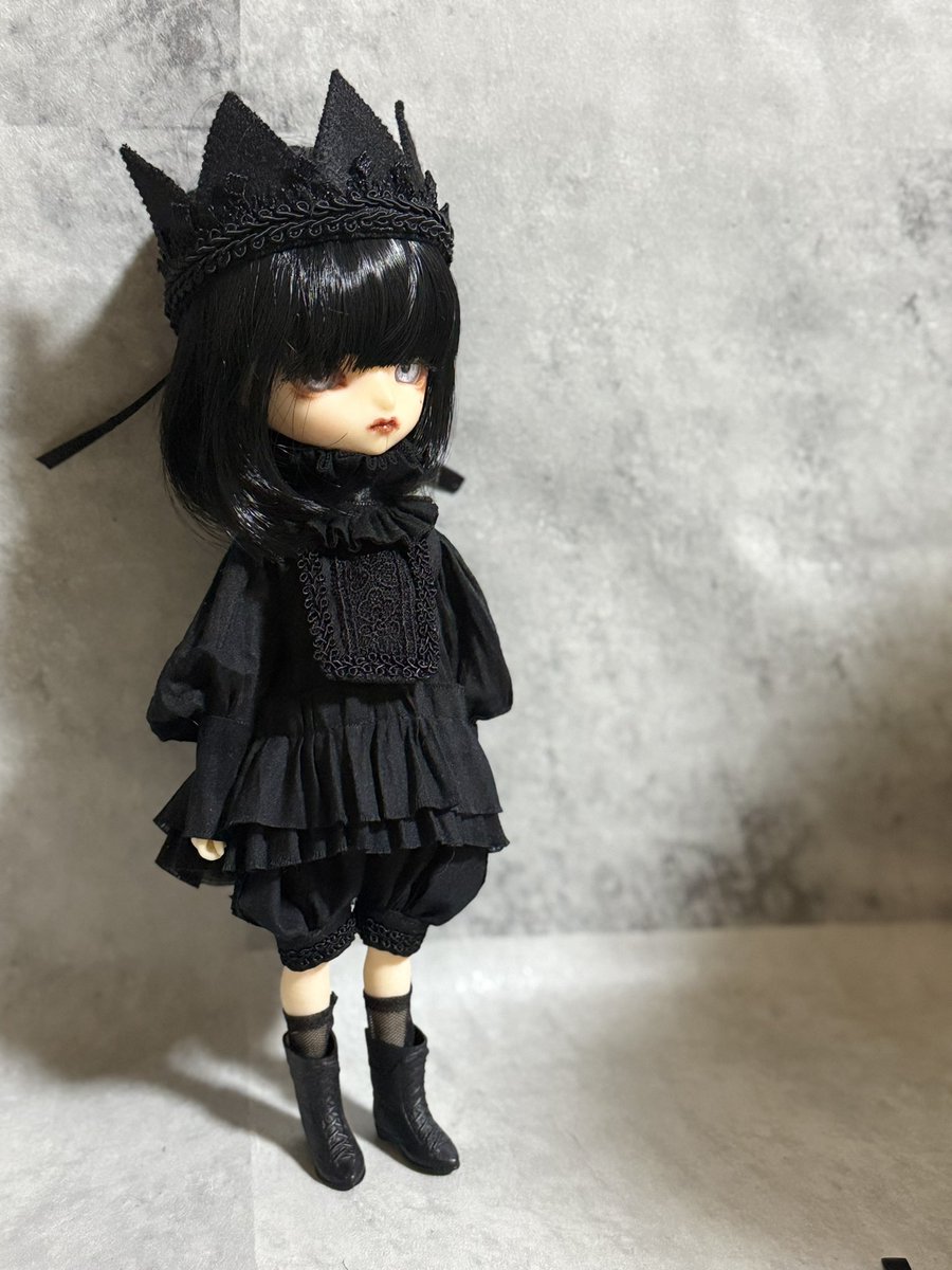 王子服は黒３着出来ました♪

#アイドール東京
#ハルモニアブルーム