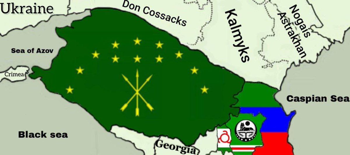 Only freedom! Free Circassia, Ichkeria, Ingushetia, Dagestan, Nogaistan, Ukraine, and all the other peoples occupied by Russia.