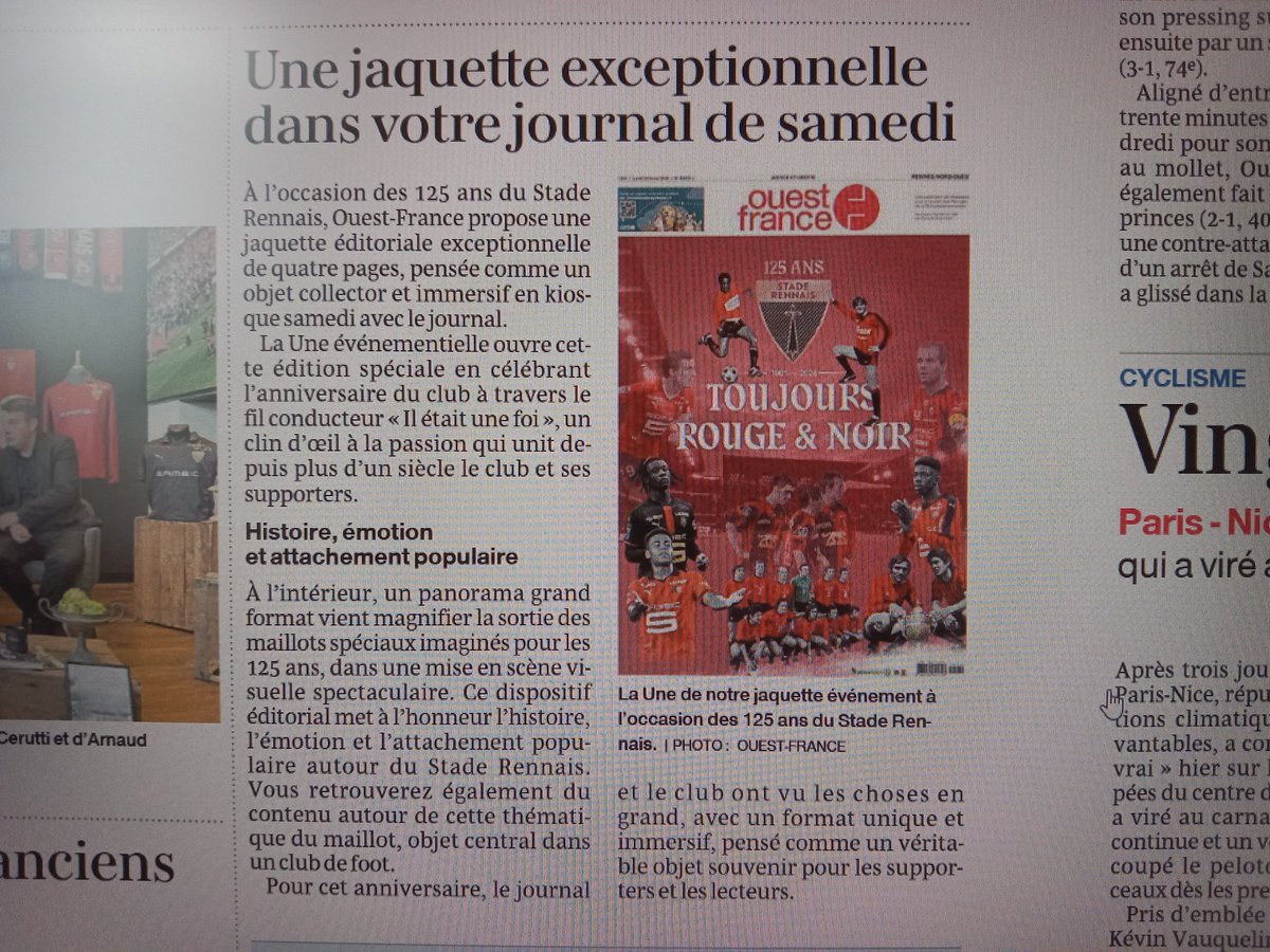 Stade de la route de Lorient 🔴⚫ tweet media