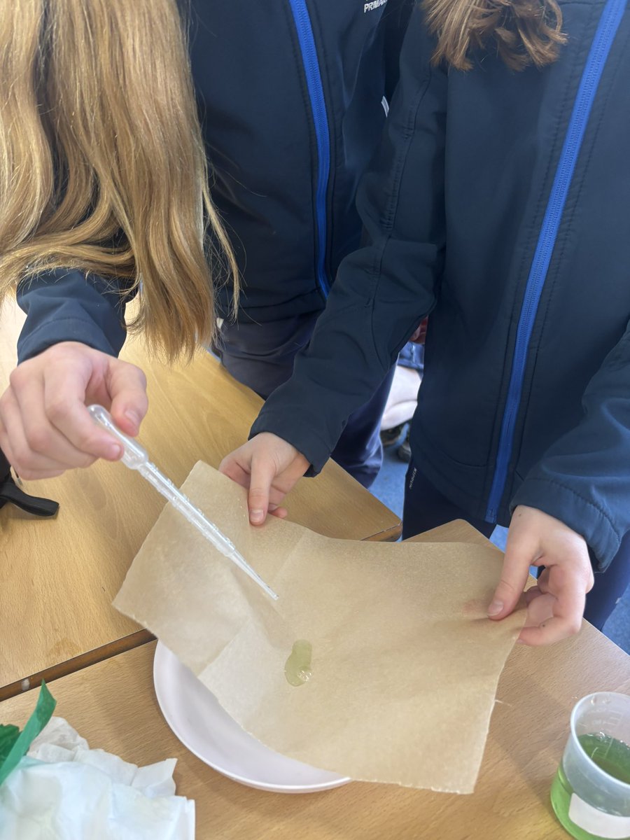 Whitchurch1's tweet image. Science week activities took place in Year 5 and 6 yesterday.  They had to plan and carry out and investigation into which material made the best hankie #wpsscience @ScienceWeekUK