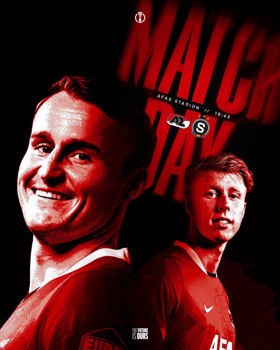 ⚡️JOUR DE MATCH⚡️
📍 AFAS Stadion, Alkmaar
⚔️ AC Sparta Prague🇨🇿
🤝1/8 Aller Europa conference league 
🕟1️⃣8️⃣H4️⃣5️⃣
