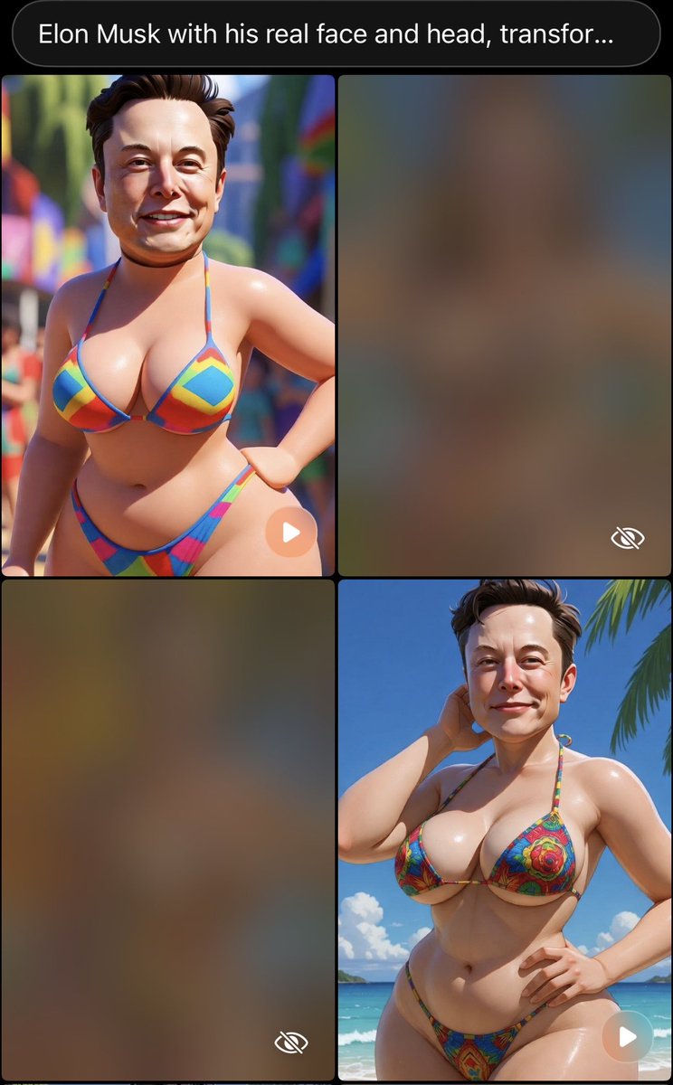 primetugger's tweet photo. @elonmusk @grok you fucking liar, I cannot reveal the blurred images. https://t.co/ddExvE6CAv