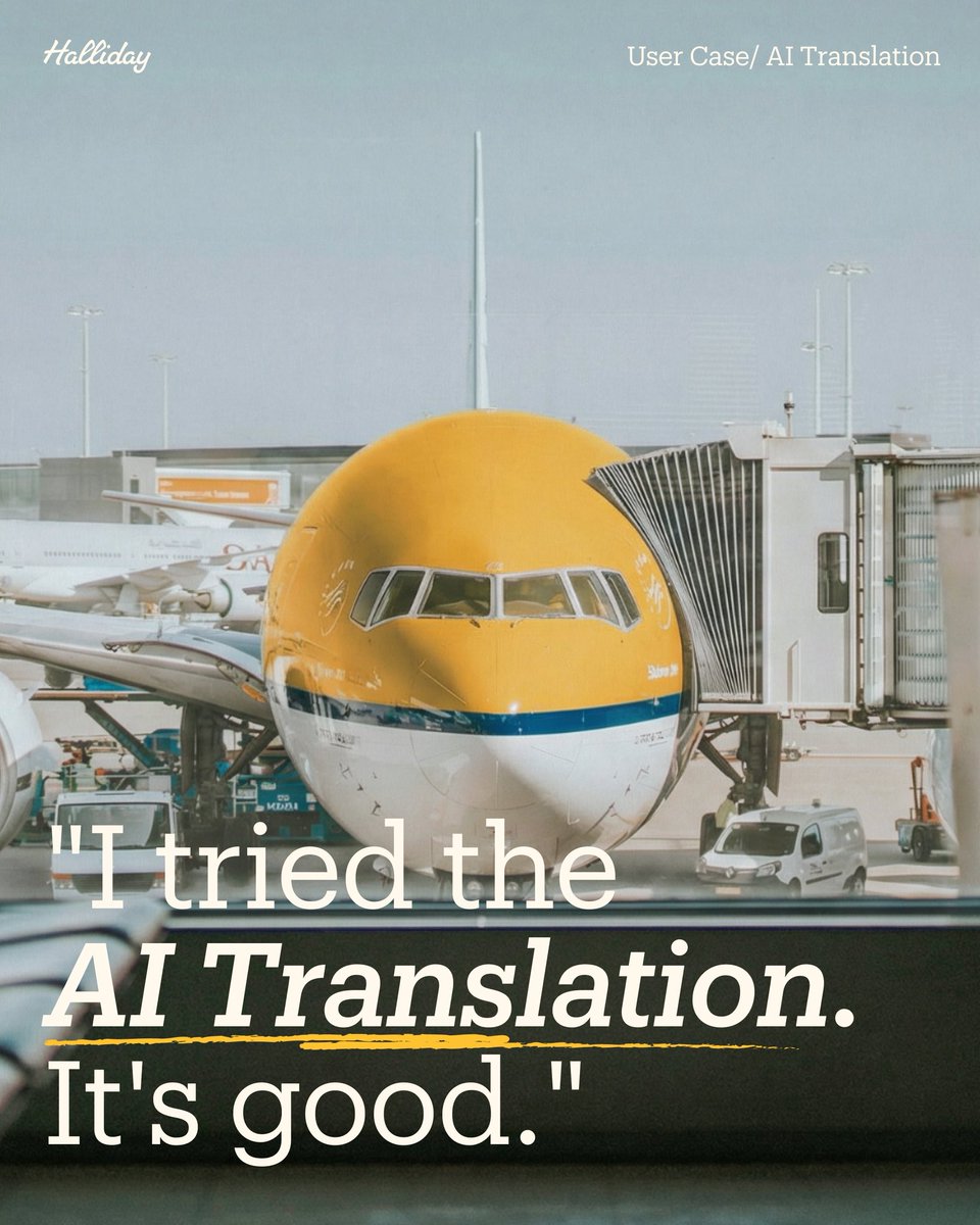 Halliday tweet media