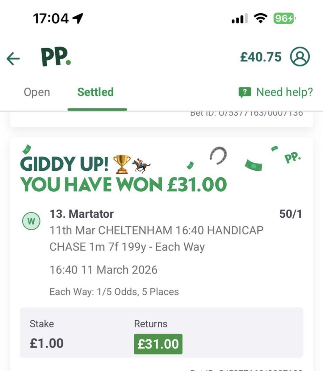 racing_guru's tweet photo. Day 2 at Cheltenham…

Software finds a 50/1 winner 🏇
Members cleaning up.

Festival doing its thing.

DM me if you want the VIP details.

#Cheltenham #CheltenhamFestival #racing_guru #cheltenhamraces https://t.co/e6AZt7gwgz