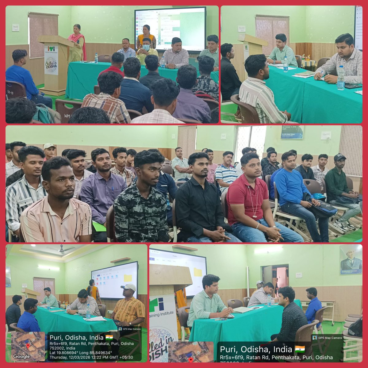 PuriIti's tweet photo. Today, Surya International Enterprise held an engaging Apprenticeship and Placement drive at ITI Puri.
The event began with an informative orientation where the representatives shared valuable insights about the company followed by the Interview. https://t.co/XKvolXJzf3