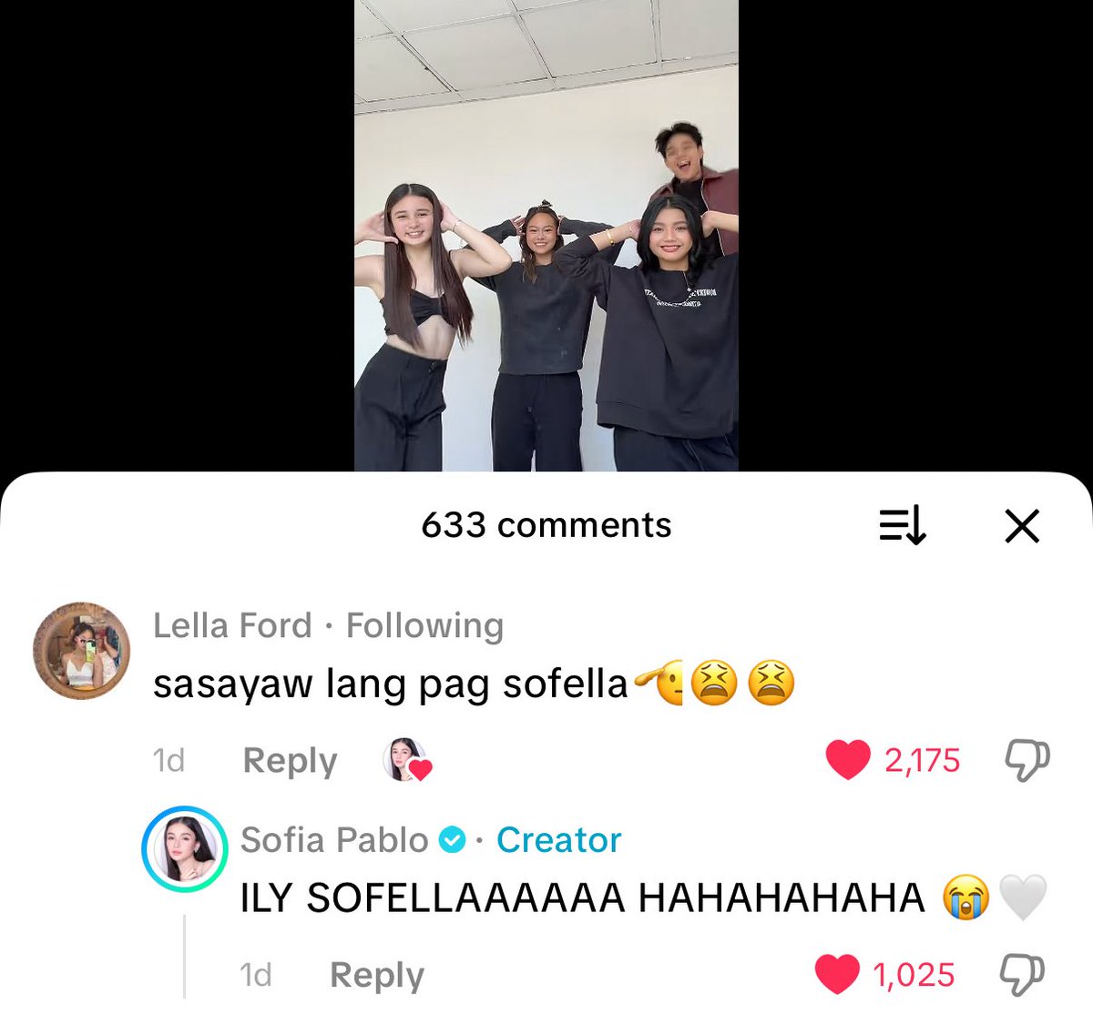 moonbabe08's tweet photo. Lakas ni sofia kay lella hahaha sofella koo with cess and marco
#LellaFord • #SofiaPablo • #sofella https://t.co/4w1nxIuPF8