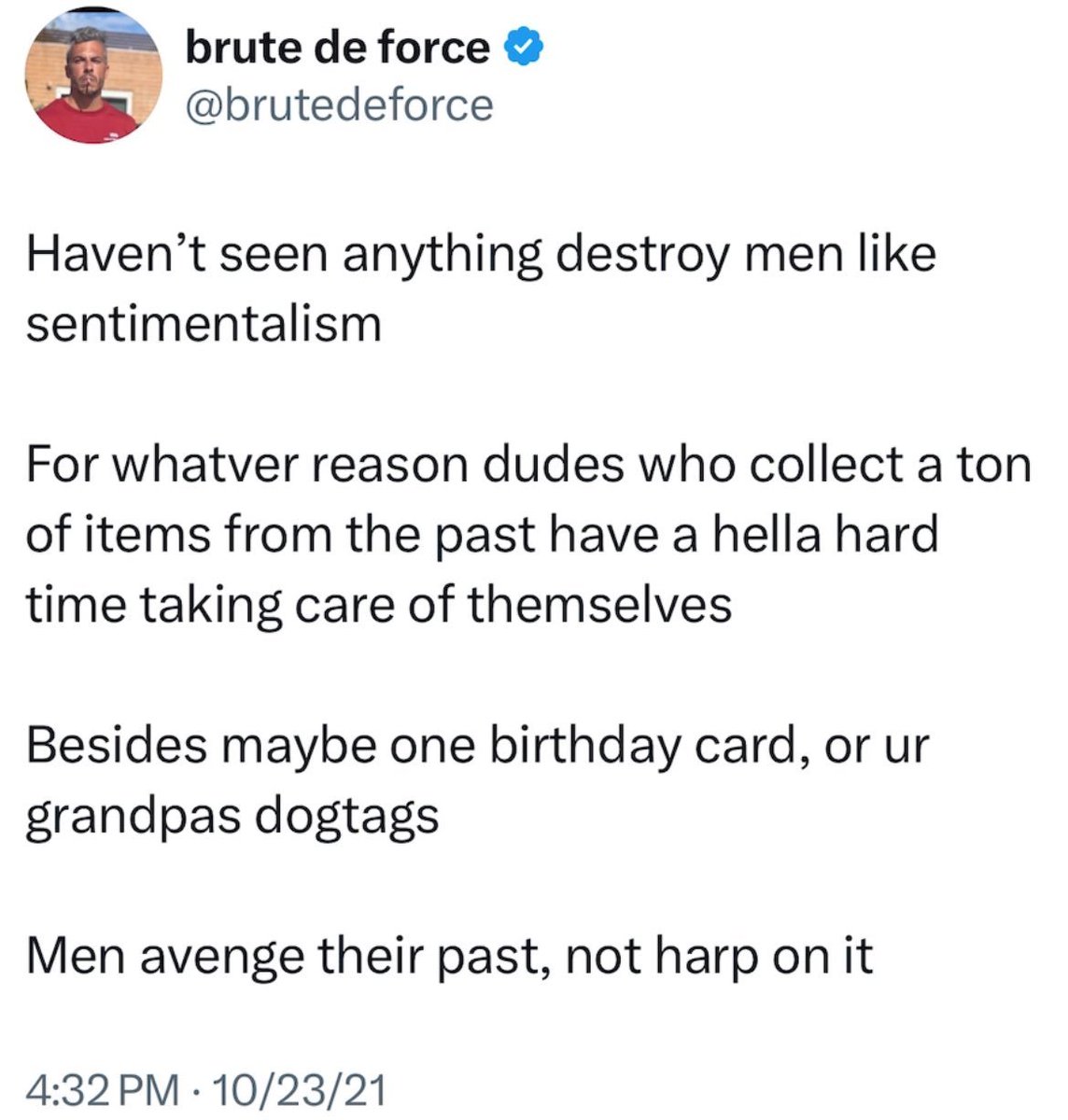 TearsDontPayOut's tweet photo. Men avenge their past, hot harp on it.. 

@brutedeforce https://t.co/zSNJ2iR9Zm