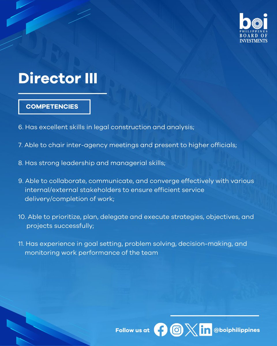 Board of Investments tweet media