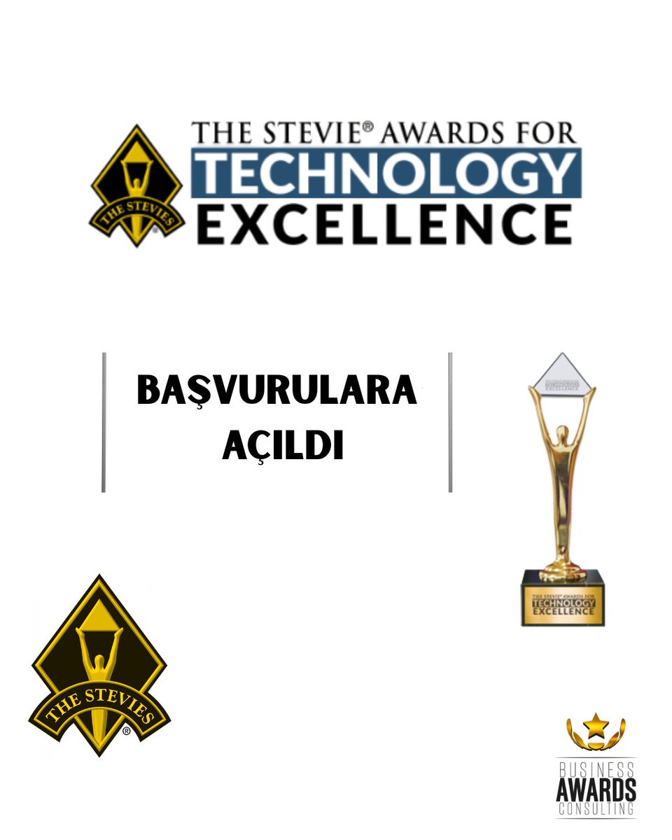 2026 Stevie Awards for Technology Excellence başvuruları başladı!
Teknolojinin geleceğini şekillendiren kurumlar, profesyoneller, ekipler, ürünler ve hizmetler için düzenlenen Stevie Awards for Technology Excellence programının üçüncüsü için başvurular açıldı.
