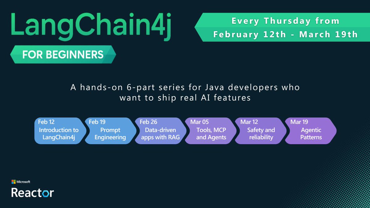 jorge_jorgesi's tweet photo. Microsoft Reactor Series S‑1620 brings developers together to learn, build, and grow 🚀👩‍💻
Expert sessions, practical insights, and community‑driven learning across cloud, AI, and modern development.

More info: https://t.co/qU6ieCKIHy
 
#AzureOpenAI #PromptEngineering #AIAgents https://t.co/JjhM7cMdNw