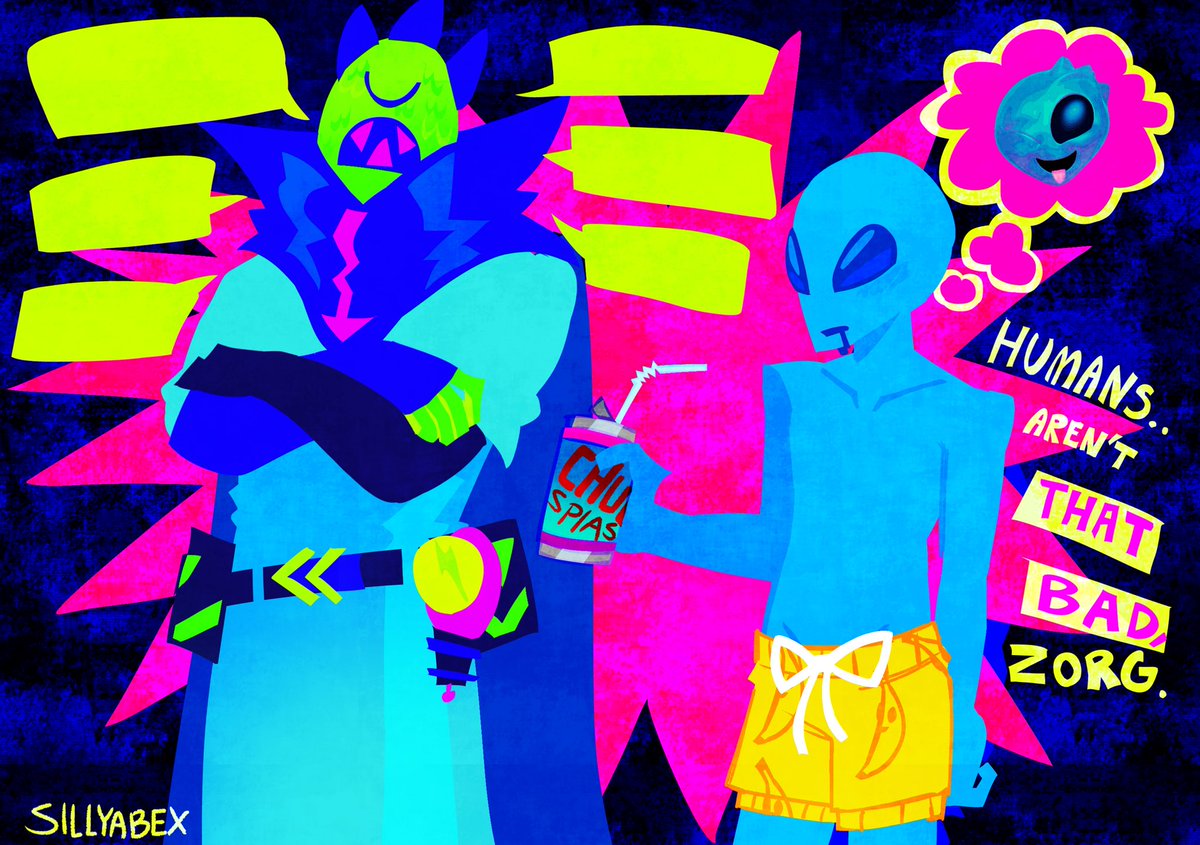 sillyabex's tweet photo. Fun doodle & experimenting w human bill and zorgoton for my au #fortnite #fortniteart #humanbill #zorgoton https://t.co/0gI94HjtpQ