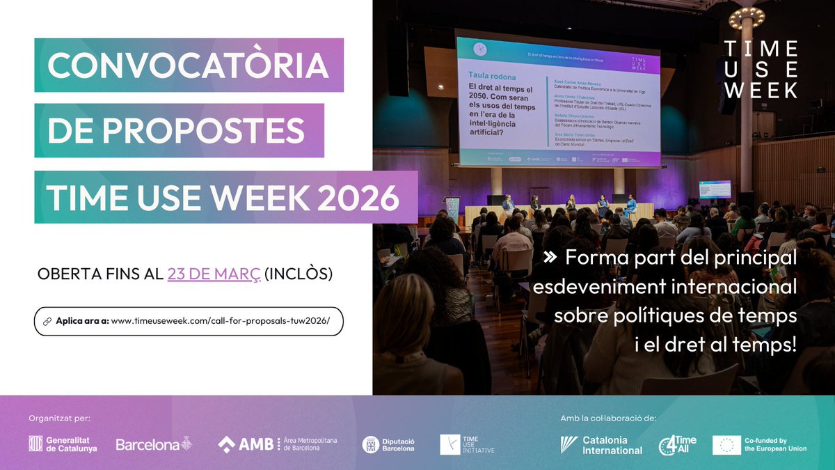 Time Use Initiative - TUI tweet media