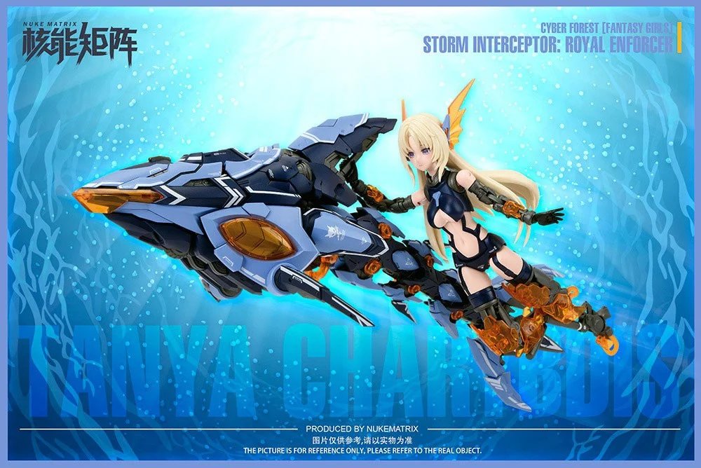 hobbysearch_wd's tweet photo. CYBER FOREST [FANTASY GIRLS] STORM INTEREPTOR: ROYAL ENFORCER

🧜‍♀️Preorder today!🧜‍♀️
https://t.co/wtAJCzhpF8

Rerelease pre-orders now open!
From NUKE MATRIX’s "Cyber Forest FANTASY GIRLS" series, the mech girl Royal Enforcer returns✨
#NukeMatrix #CyberForest #MechaGirl https://t.co/w8CYSkA9ju