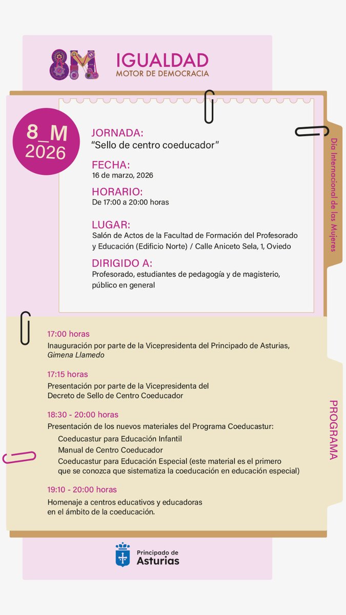 Instituto Asturiano Mujer Gobierno Asturias tweet media