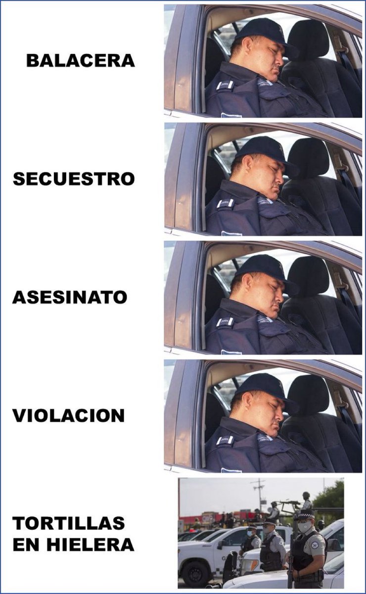 El gobierno está cerrando tortillerías y persiguiendo su distribución, cuando ya no tengamos en llegarán las “tortillas del bienestar” un monopolio del gobierno y MINSA y otro nuevo negociote de políticos de la 4T que usan a las autoridades para controlar el mercado. 👇