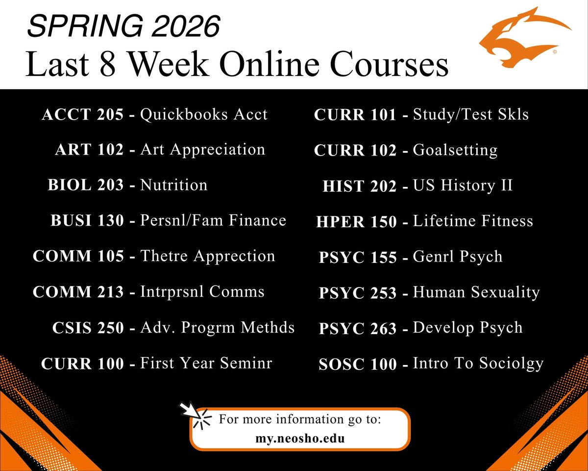 Neosho County Community College tweet media