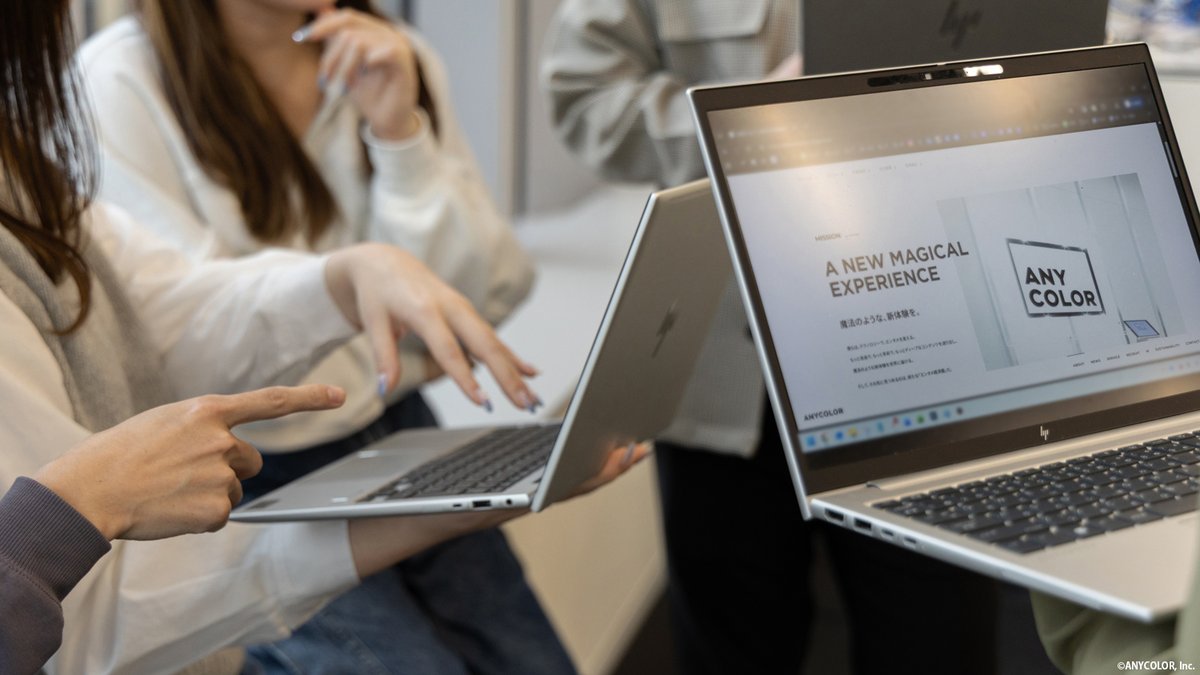 ANYCOLOR株式会社 tweet media