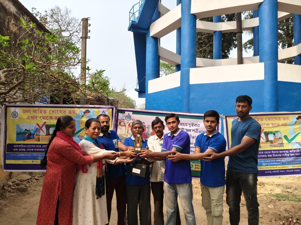 GowbPhe's tweet photo. #WorldPlumbingDay Salute rural water heroes - Local Plumbers, Pump &amp; Valve Operators for their invaluable service in delivering safe drinking water to rural households, powering @egiye_bangla #HarGharJal @MoJSDDWS #JalJeevanMission @UNICEFIndia #HarGharJal #WestBengal https://t.co/j3Gsxjb1ei