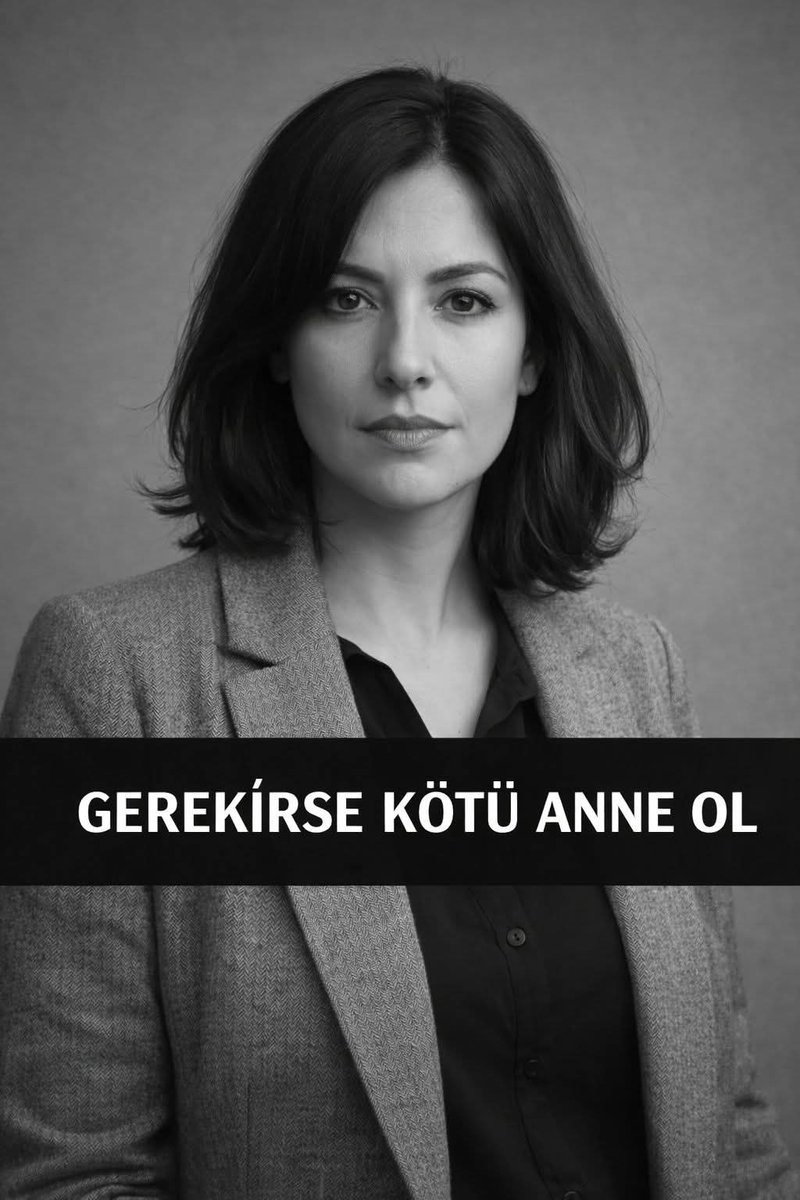 ogretmensitemiz's tweet photo. En iyi anne olmaya çalışma, güçlü bir anne ol.
Sınırlar koyan, saatler ve kurallar belirleyen anne ol. Çocukların o anda hoşuna gitmese bile gerektiğinde “hayır” diyebilen anne ol.
Her zaman herkesin hoşuna gitmek için burada değilsin; sorumluluk sahibi insanlar yetiştirmek için buradasın.
Belli bir saatte telefonu kapatan, evde saygı isteyen, herkesin kendi sorumluluğunu yerine getirmesini isteyen anne ol.
Kaba cevaplara izin vermeyen, çocuklarının nereye gittiğini, kiminle olduklarını ve ne zaman döneceklerini soran anne ol.
Ödevleri kontrol eden, davranışları düzelten ve kaprislere ya da suskunlukla yapılan manipülasyonlara boyun eğmeyen anne ol.
Evet, bazen abarttığını söyleyebilirler ya da başka annelerin daha “rahat” olduğunu düşünebilirler.
Ama sen onların henüz anlamadığı bir şeyi biliyorsun: Sınırlar aynı zamanda korur.
Çünkü birçok çocuk için sorun disiplin değil, sınırların hiç konmamasıdır.
Çocuk büyürken evde gördüğü tutumlar zamanla çekirdek inançlara dönüşür.
Eğer çocuk her istediğini yapabileceği bir ortamda büyürse bilinçaltında şu inanç oluşabilir:
“Kurallar benim için geçerli değil.”
“Hayatta sınırlar yok.”
“İstediğim her şeyi elde etmek zorundayım.”
Ama sevgiyle konulan sınırlar çocukta bambaşka çekirdek inançlar oluşturur:
“Hayatta sorumluluk vardır.”
“Saygı görmek için saygı göstermek gerekir.”
“Disiplin beni korur.”
Tartışmadan kaçınmak için geri adım atmak daha kolaydır. Görmezden gelmek daha rahattır.
Ama yön olmadığında, sonuçların yükü çok daha ağır olur.
Bugün kuralların yüzünden sana kızmaları, yarın o kuralların yokluğundan zarar görmelerinden daha iyidir.
Çocukların her şeyi alkışlayan bir arkadaşa değil; gerektiğinde durduran, yol gösteren ve karakter oluşturan bir anneye ihtiyacı vardır.
Anneler alkış almak için değil, geleceği düşünerek çocuk yetiştirir.
Ve gerçek sevgi her zaman yumuşak değildir.
Bazen kararlıdır.
Çünkü sevgi sadece şefkat değildir.
Doğru  inançları oluşturacak sağlam bir yön vermektir.