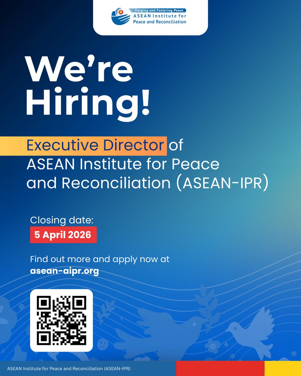 ASEAN Institute for Peace and Reconciliation tweet media