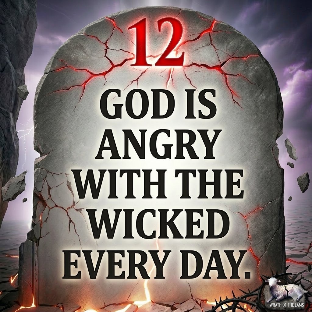 AbiWBC's tweet photo. Day 12 3/12/26 #TheDivineRejectionProject #Psalm711 #KJV #GodIsAngry #NoUniversalLove #ScriptureTruth #WrathOfTheLamb #Day12 https://t.co/AVtfqU97FE