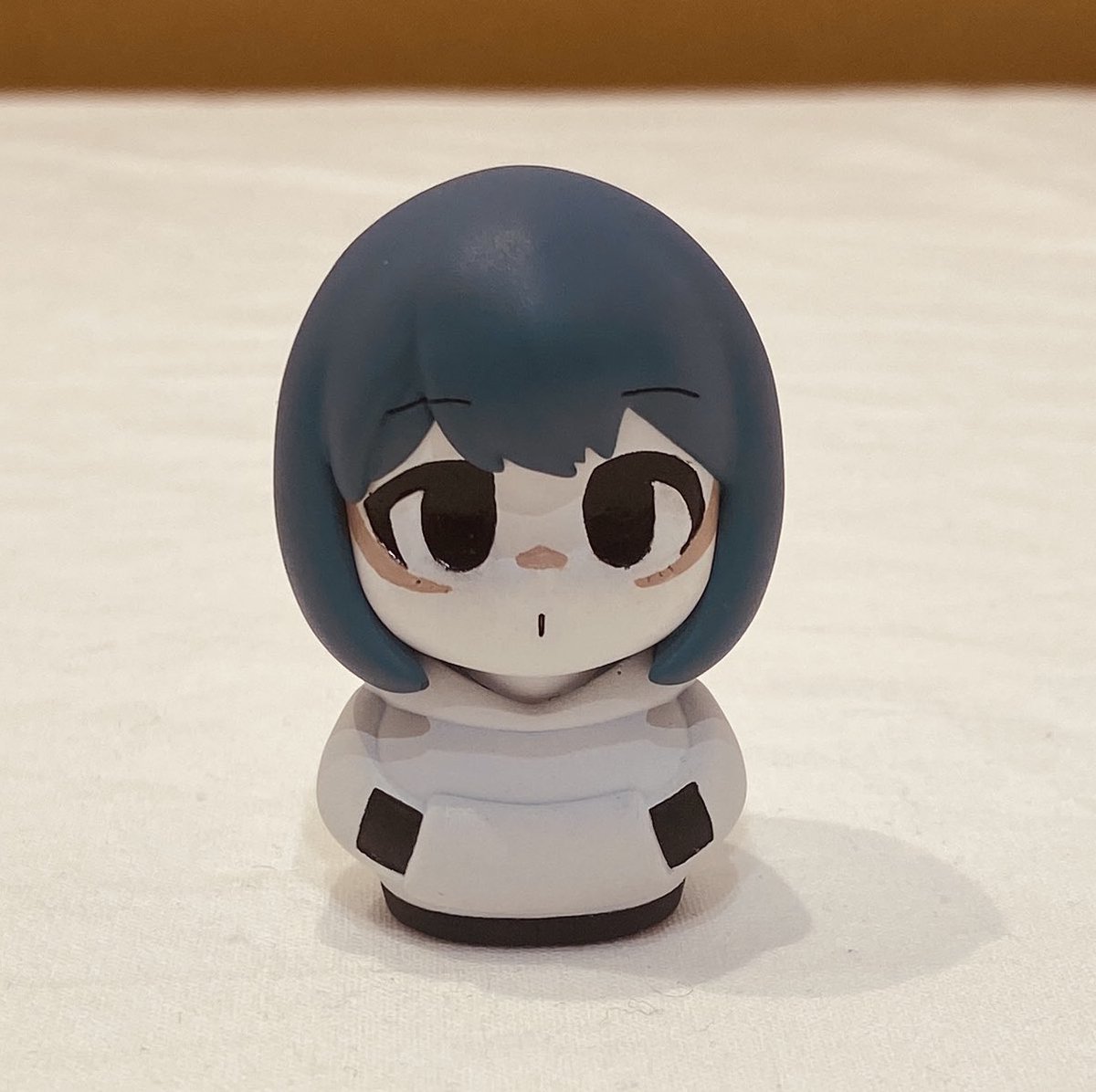プライベートで知り合った方に依頼して制作していただいたニギちゃんフィギュアです

個展会場に置いておきますのでぜひご覧ください