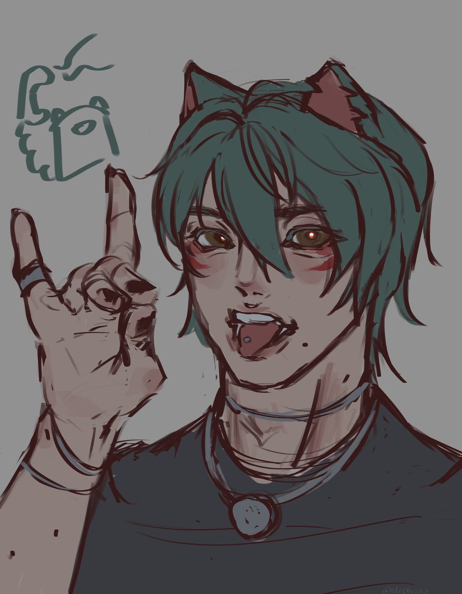 _elephone's tweet photo. Me when I draw instead of downing homework:-p
Also like how the frick does this algorithm work

#art #artwork #digitalart https://t.co/lcs9SIINVD