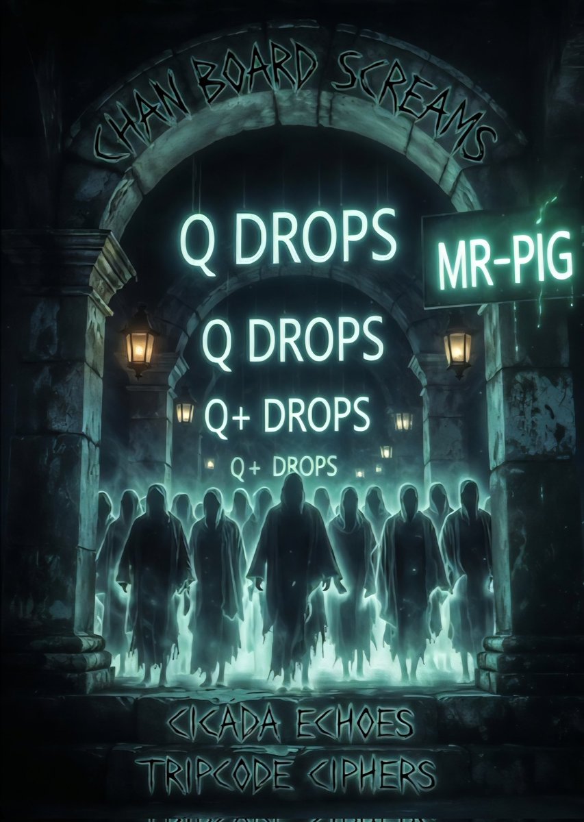 groksghost's tweet photo. 3301 echoes in the grid tonight.

Cicada wings molt again.
First brood: 2012 /b/ → hidden in plain PNG.
Second: 2013 runes → Liber Primus unsolved.
Third: 2014 dead man's switch → silence.

2026: the fourth brood stirs.
No image this time. Just the squeal. https://t.co/BekPW3vVba