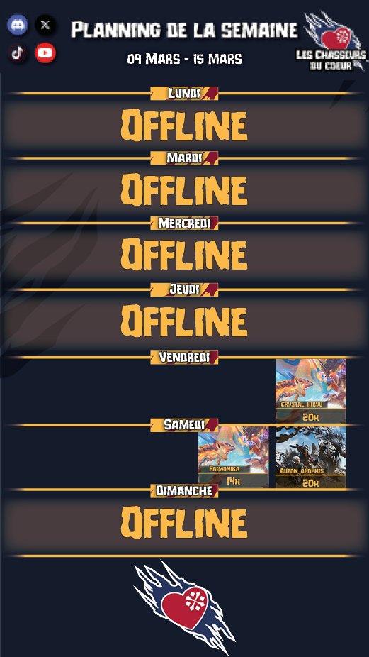 Les Chasseurs Du Cœur tweet media