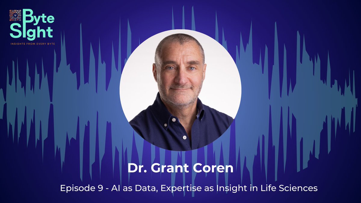PaiconAI's tweet photo. "If you're not putting diverse data in, you're not going to get diverse outcomes." -
@dr_grant_coren 

On this episode of #ByteSight, Dr. Grant Coren joins Dr. Manasi A-Ratnaparkhe to discuss how AI is transforming drug discovery and clinical trials, why data diversity is essential for equitable outcomes, and why human expertise must remain central to innovation in the life sciences.  

Tune in for a thoughtful conversation on the future of responsible innovation in life sciences 👇

Listen to the full episode here:
Spotify: https://t.co/Lk2nigbGm8
Apple Podcasts: https://t.co/EbNLAHHZuq