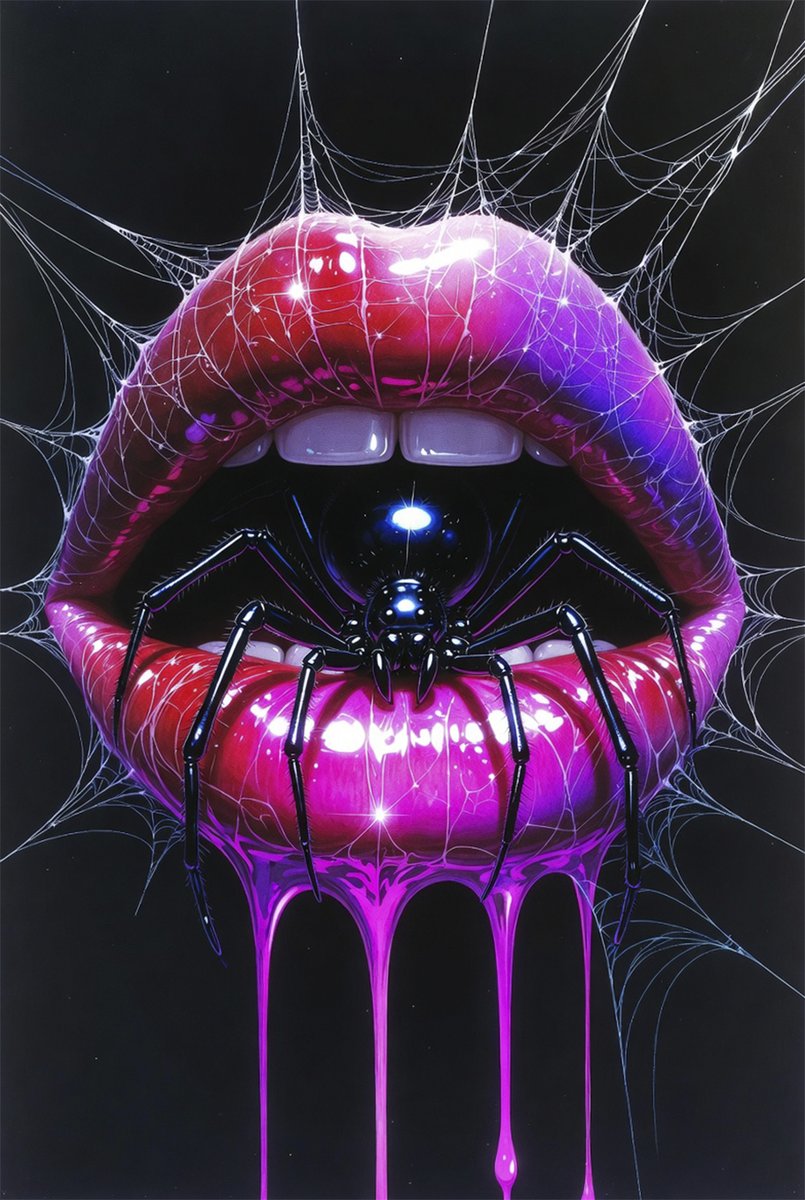 AnnaArtistNFT's tweet photo. Black Widow's Kiss https://t.co/7IMAv3x6yt #objktcom #TezosFoundation #objkt #objktnft #PPN #TezosFrenzy #Tezos #NFTMarketplace #TezosFrenzy4 #Airdrop #Tez #SOL #Eth #darkart #dark #art https://t.co/qoGvcnrvzf